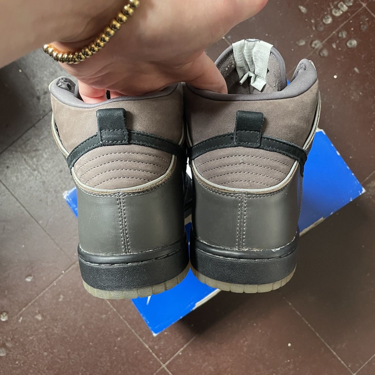 2007 NIKE DUNK HIGH PREMIUM SB MF DOOM futura heineken
