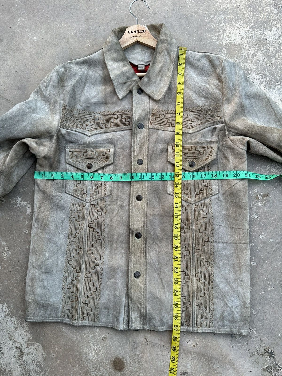 70’s Vintage Suede Leather American Heritage Native Jacket