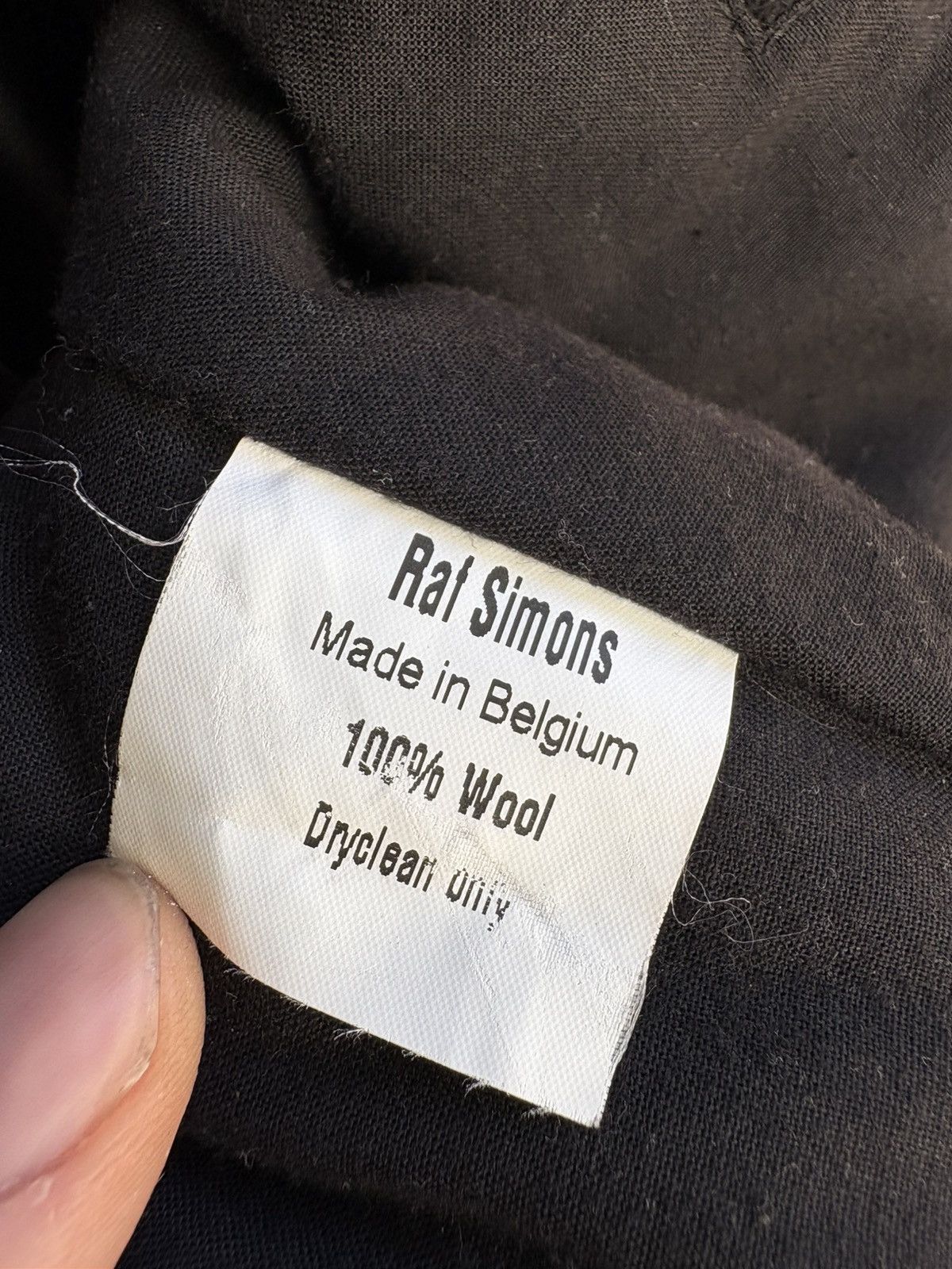 Raf Simons AW2002-2003 “Virginia Creeper” Varsity Jacket