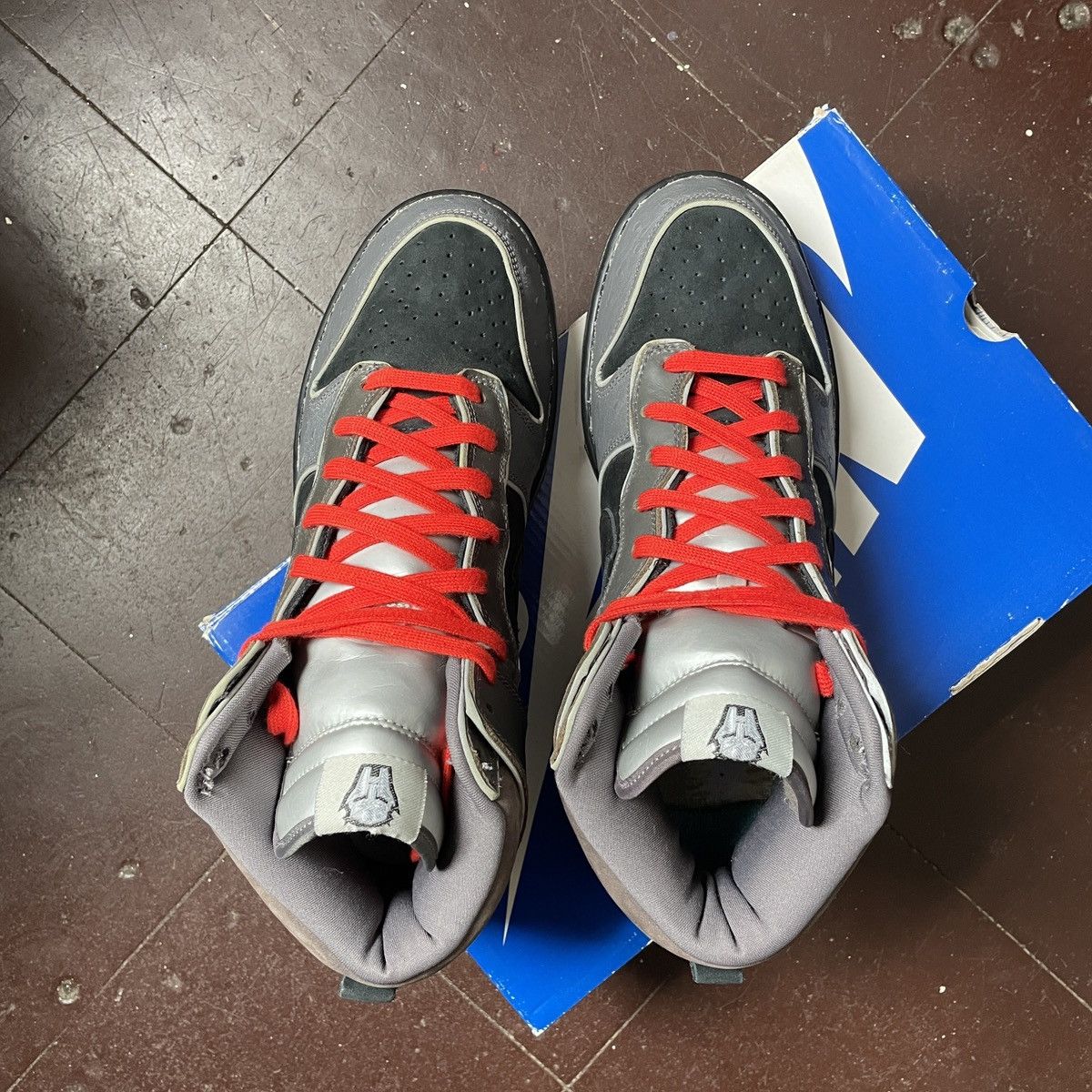 2007 NIKE DUNK HIGH PREMIUM SB MF DOOM futura heineken