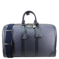 GUCCI GG Supreme Canvas Duffle Bag Navy Blue 724612