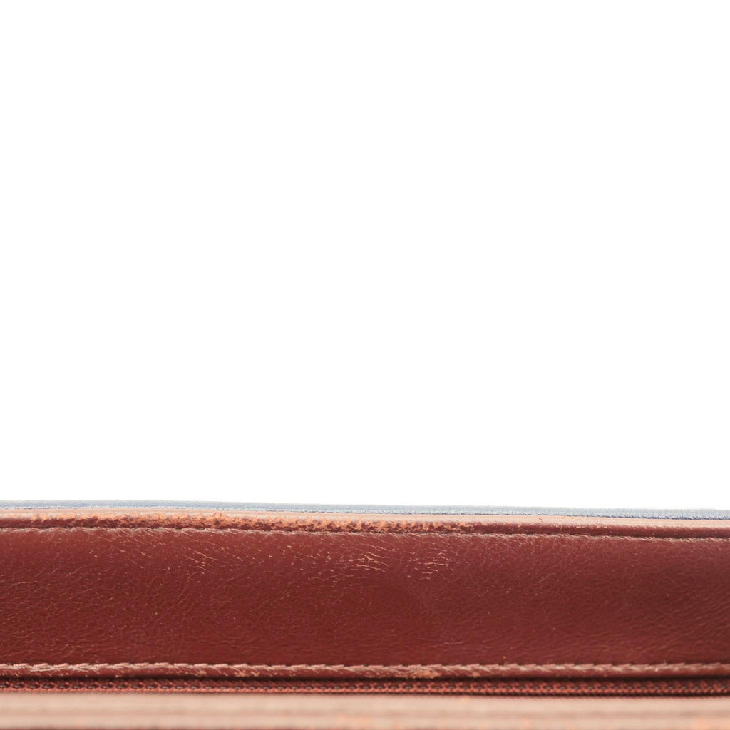 CHANEL Beauty Lock Flap Lambskin Leather Crossbody Bag Blue