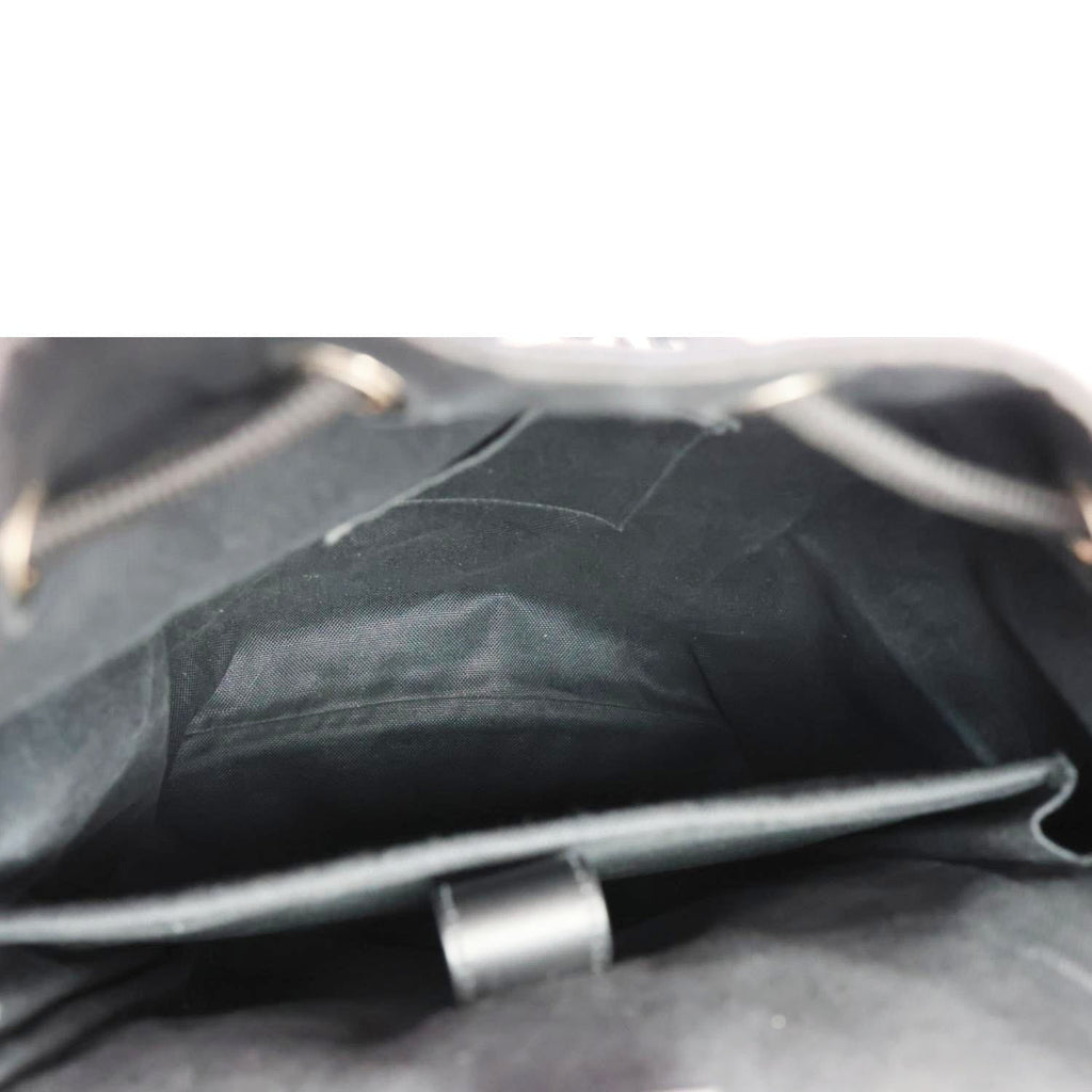 GUCCI GG Supreme Canvas Backpack Black 495563