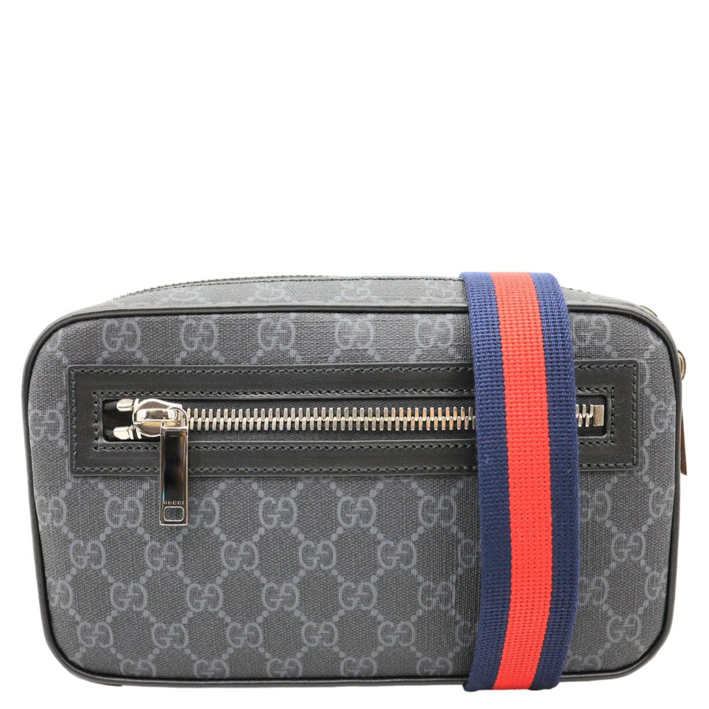 GUCCI GG Supreme Canvas Bumbag Black 792094