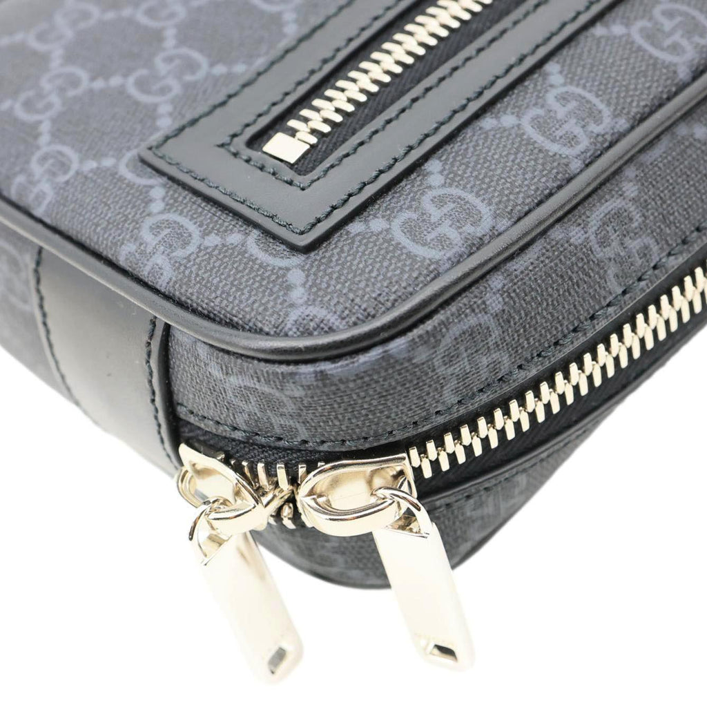 GUCCI GG Supreme Canvas Bumbag Black 792094