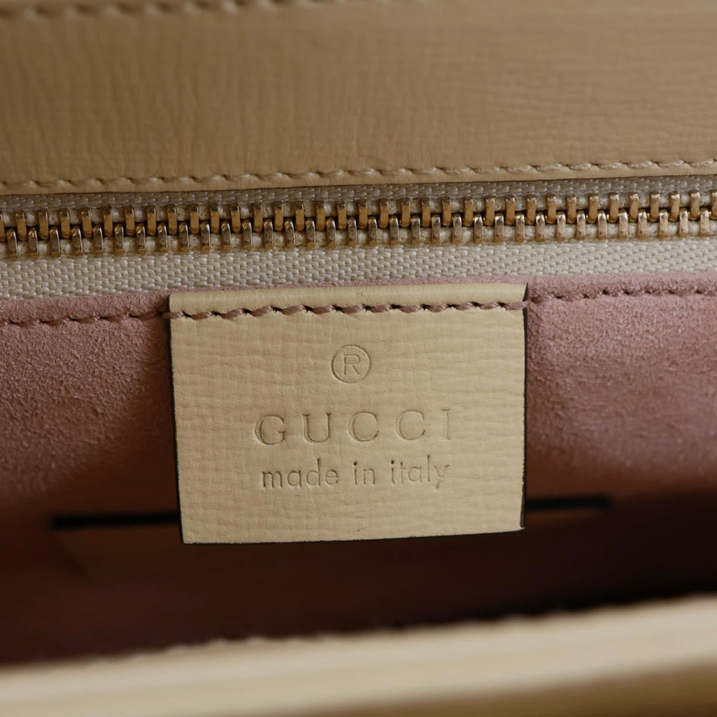GUCCI Horsebit 1955 Mini Snakeskin Shoulder Bag Pink 602204