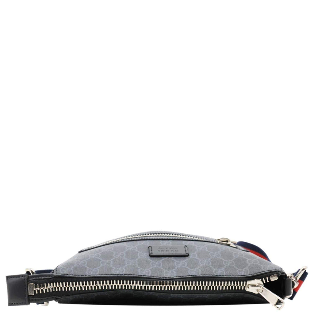 GUCCI GG Supreme Canvas Messenger Bag Black 474137