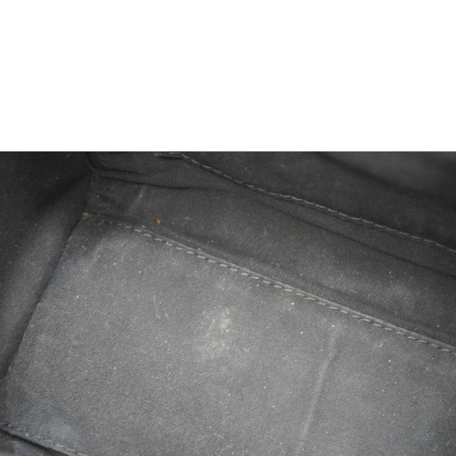 CELINE Luggage Calfskin Leather Tote Shoulder Bag Black