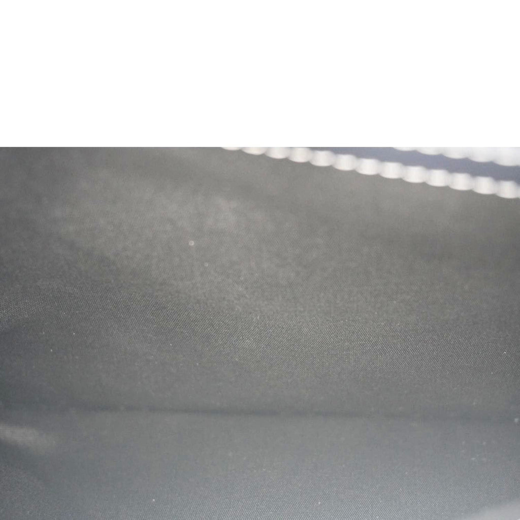 CHRISTIAN DIOR X KAWS Saddle Leather Wristlet Navy Blue
