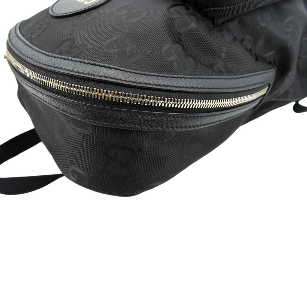GUCCI Off The Grid GG Nylon Backpack Bag Black 644992