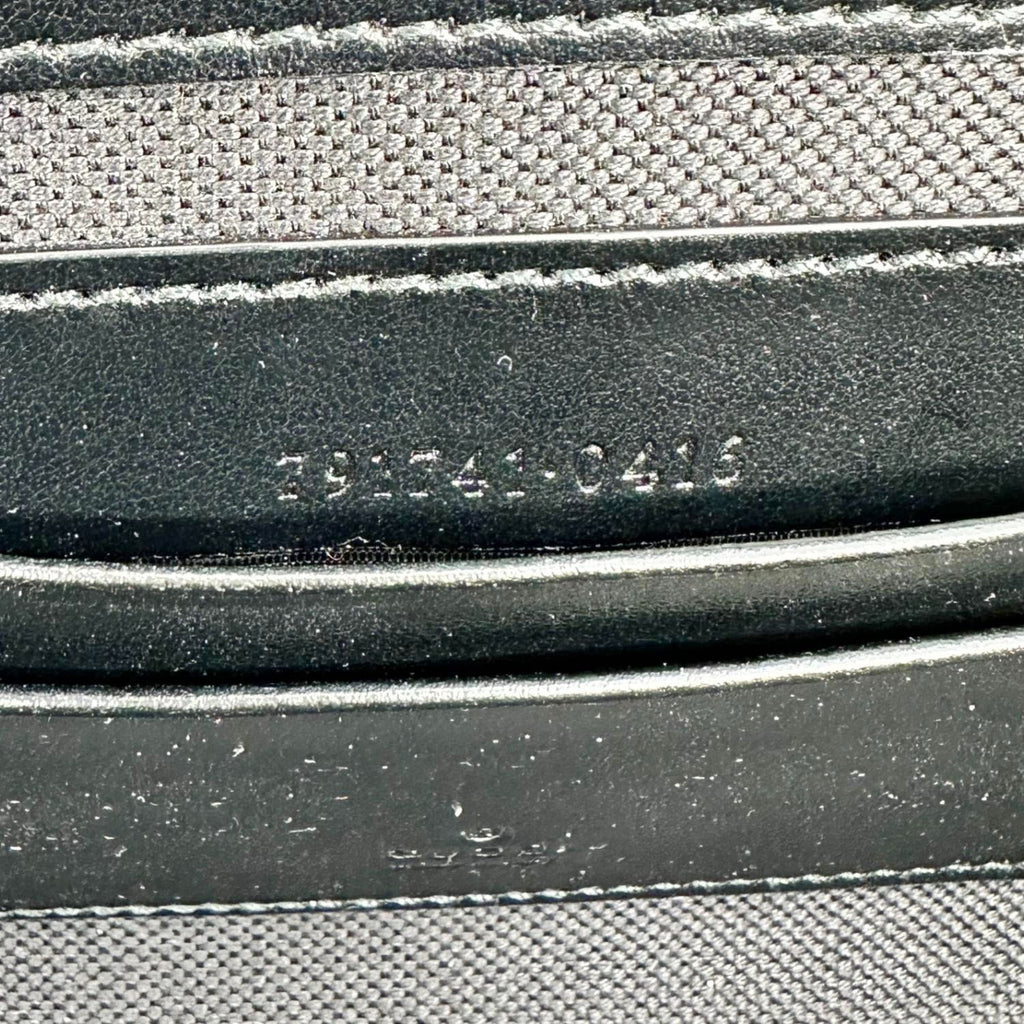 GUCCI Mini GG Supreme Canvas Messenger Bag Black 791741
