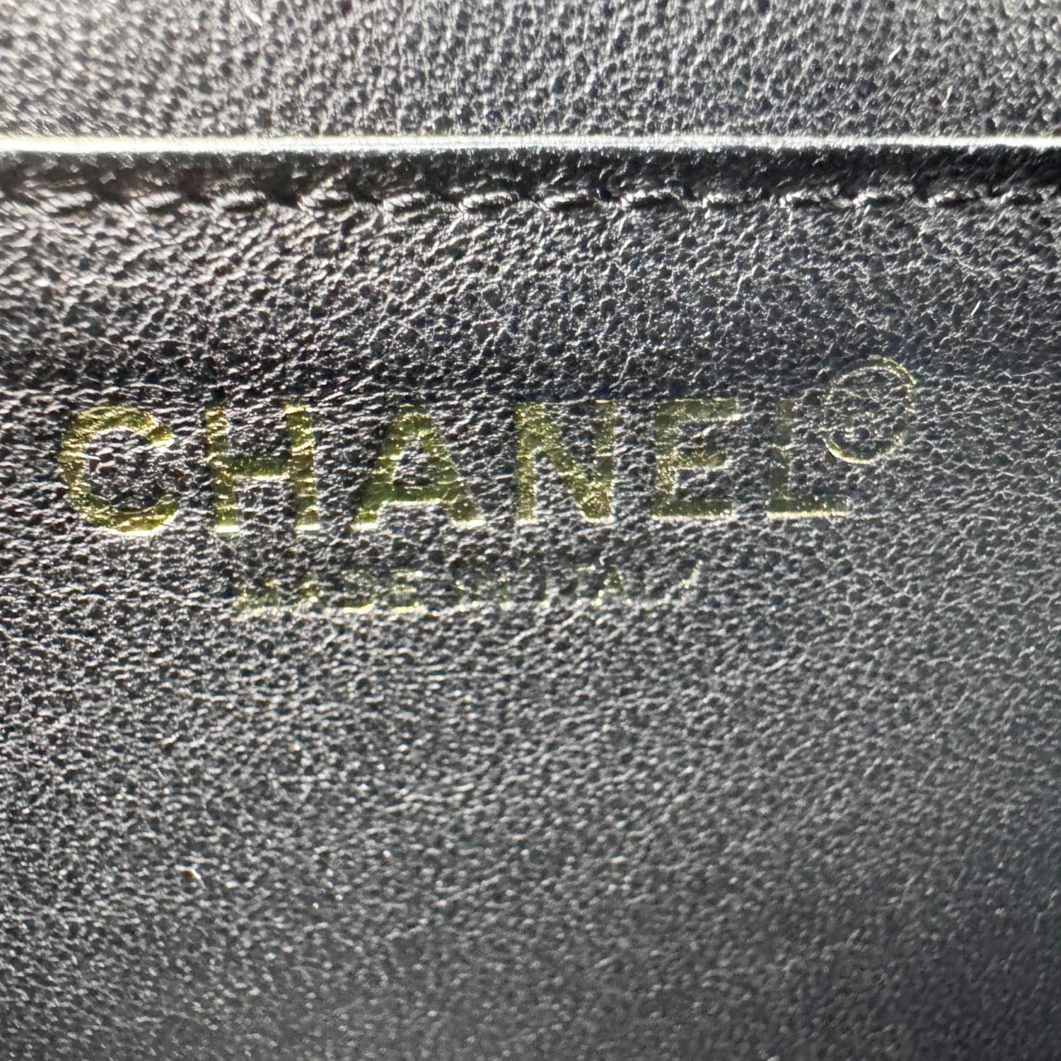 CHANEL Kelly Flap Small Quilted Caviar Leather Tote Bag Black