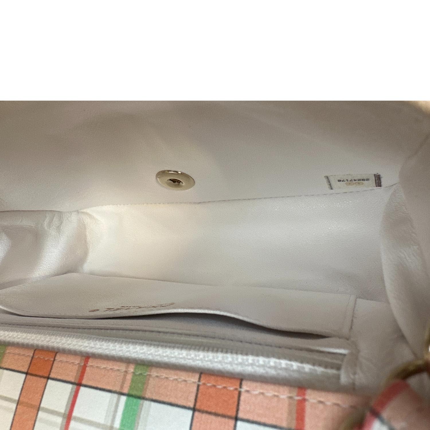CHANEL Classic Rectangular Flap Mini Leather Crossbody Bag White