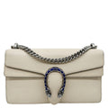 GUCCI Dionysus Small Calf Leather Shoulder Bag Beige 499623