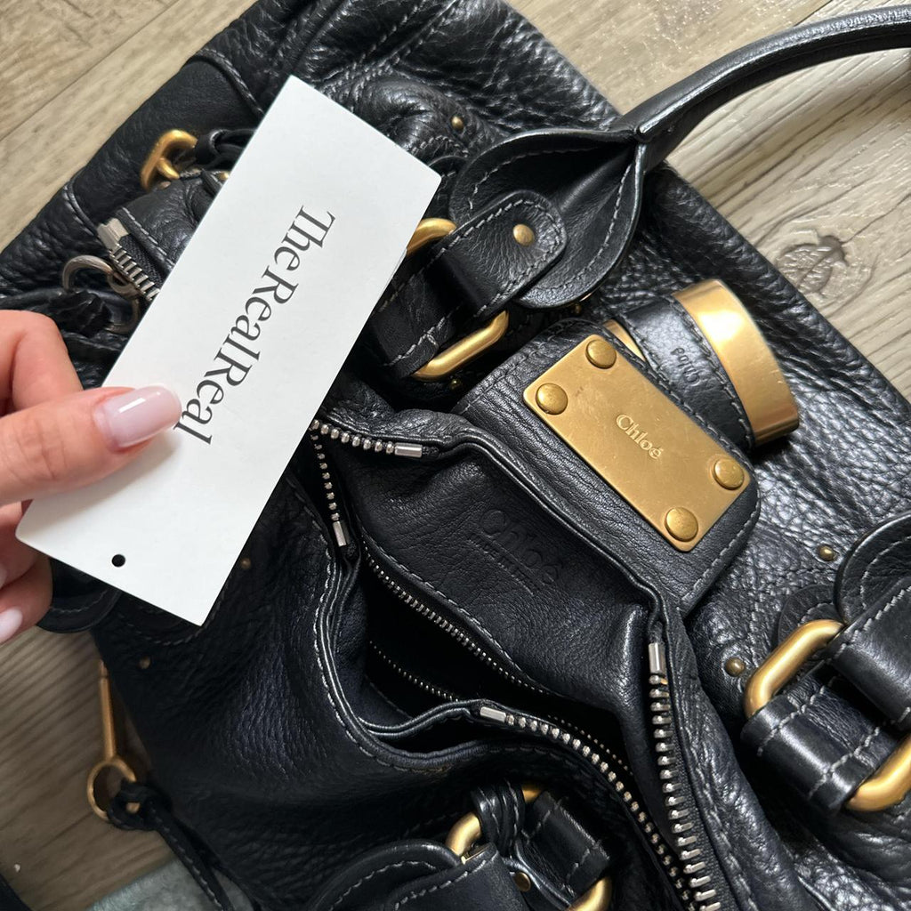 🔥 Authentic black Chloe paddington bag Pre-owned 🔥