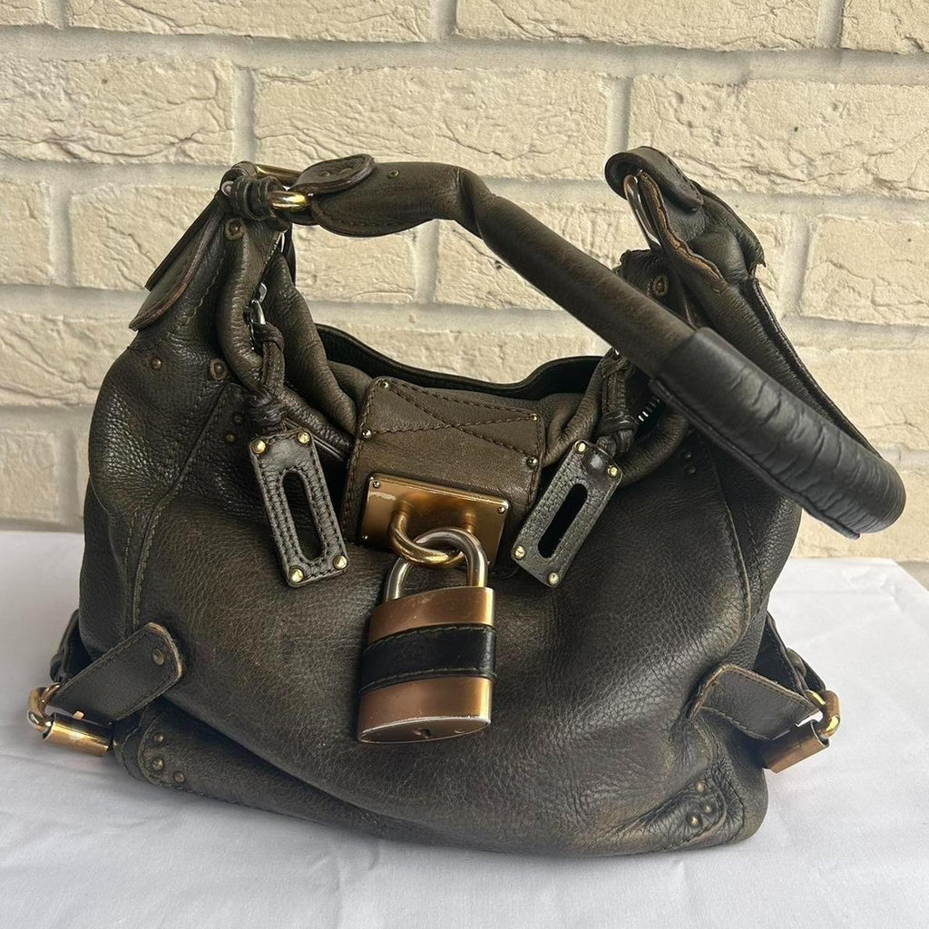 🔥 Authentic RARE Chloé Paddington hobo slouch bag Pre-owned 🔥