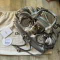 🏵️ Pre-owned Authentic silver Chloe paddington bag 🏵️