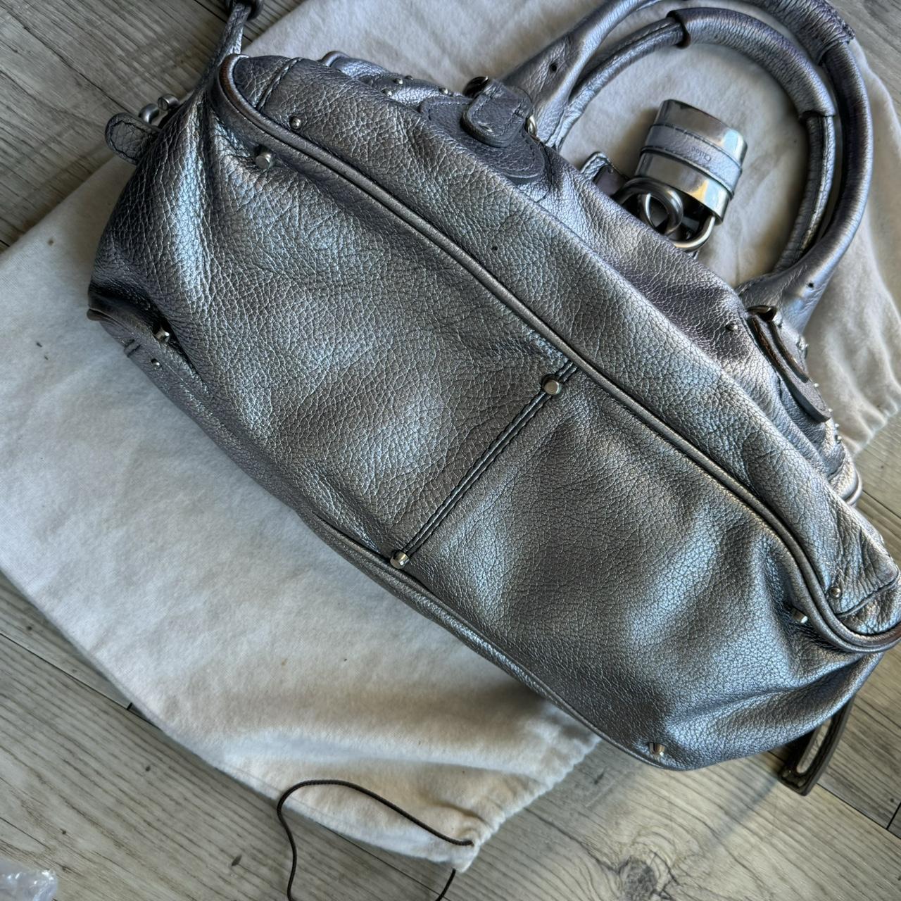 🔥 Authentic silver Chloe paddington bag Pre-owned 🔥