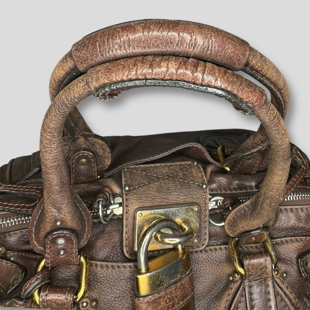 🔥 Authentic CHLOE Paddington Bag  Heavy Signs Pre-owned 🔥