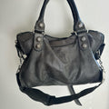 🔥 Authentic Balenciaga city bag gaint in black/grey Pre-owned 🔥