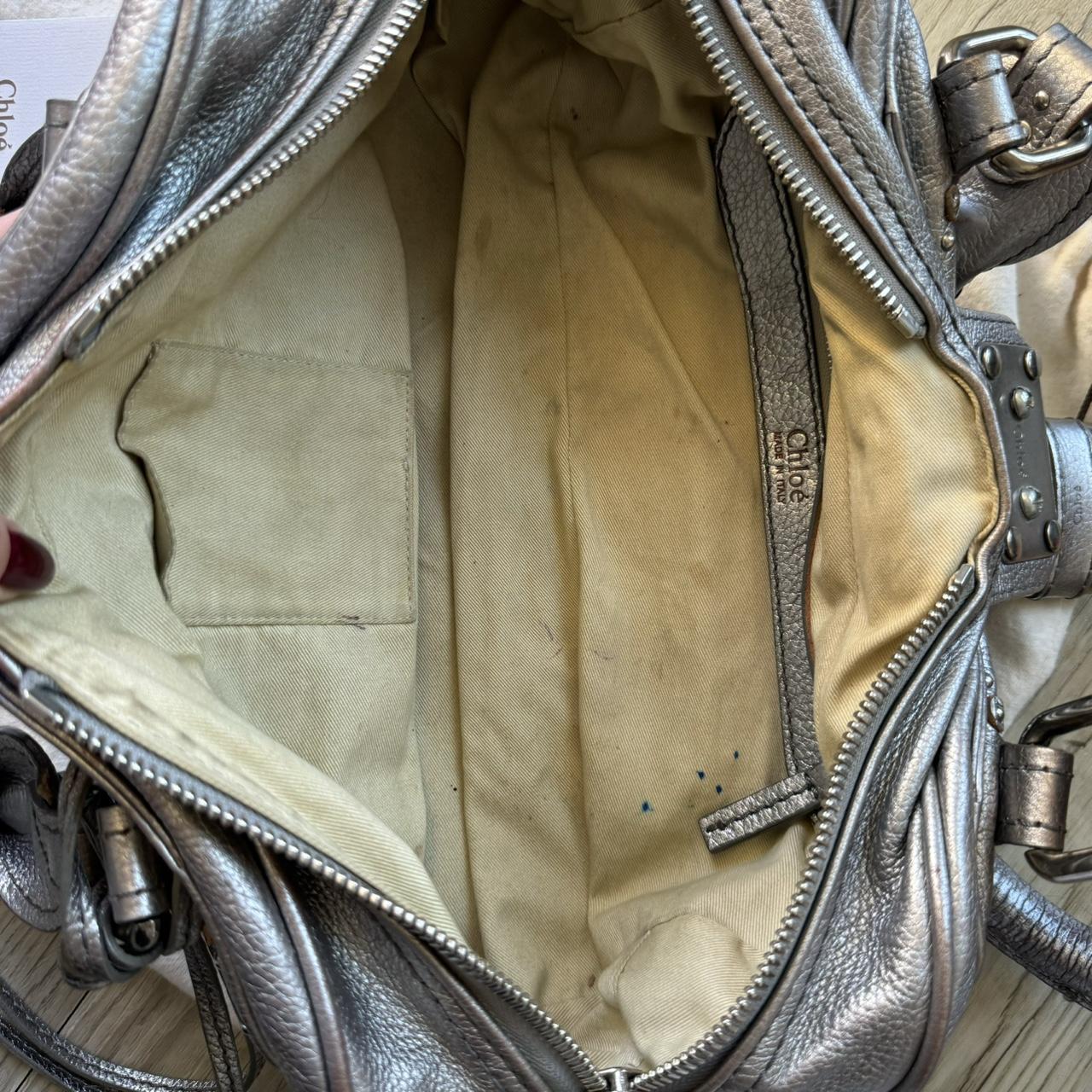 🔥 Authentic silver Chloe paddington bag Pre-owned 🔥