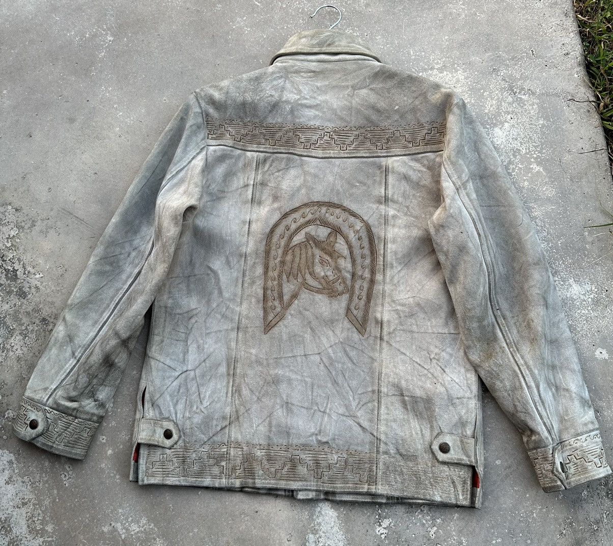 70’s Vintage Suede Leather American Heritage Native Jacket