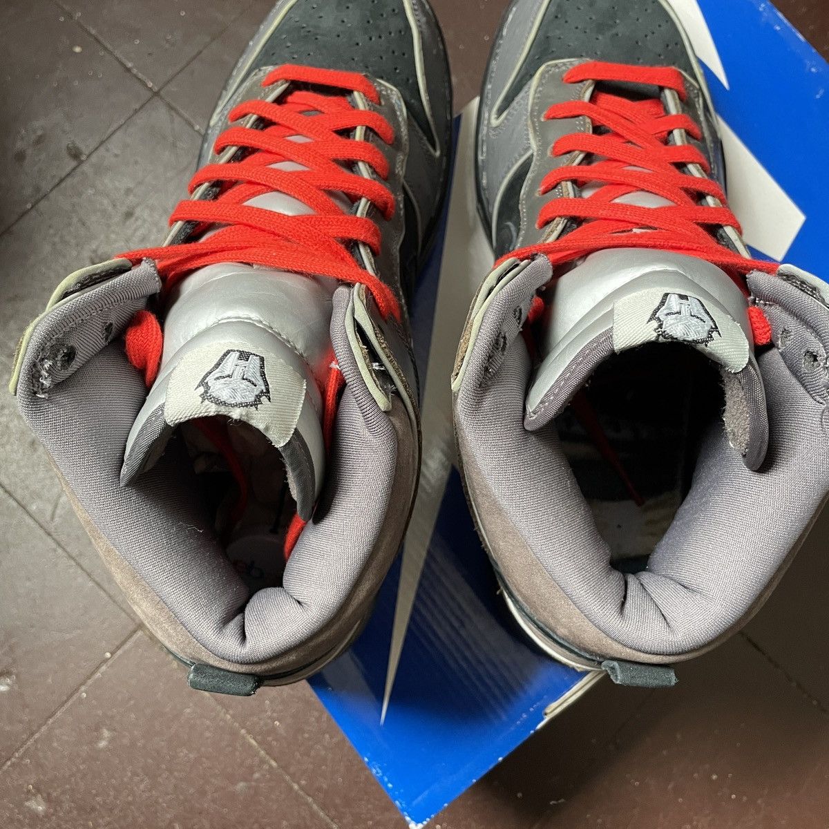 2007 NIKE DUNK HIGH PREMIUM SB MF DOOM futura heineken