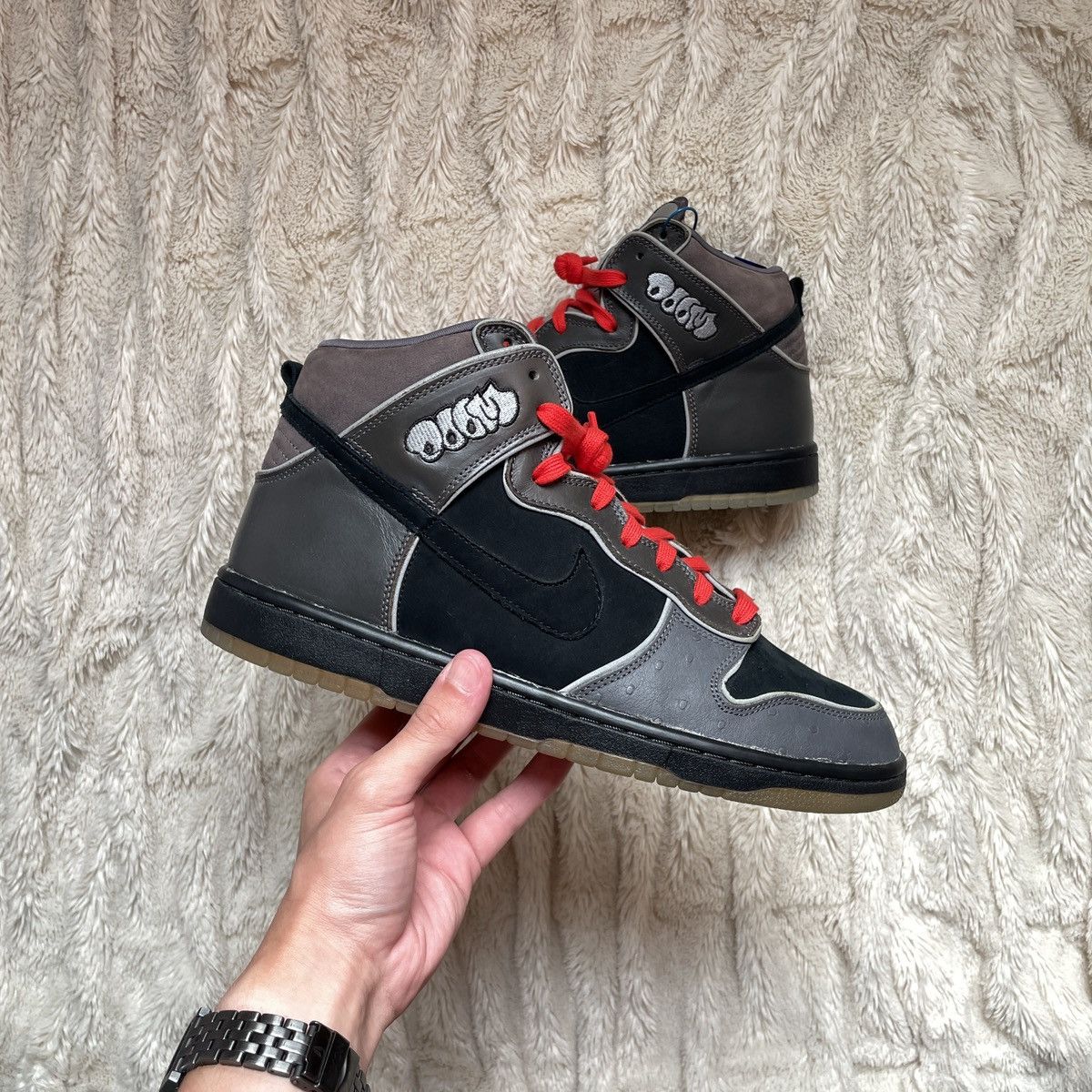 2007 NIKE DUNK HIGH PREMIUM SB MF DOOM futura heineken