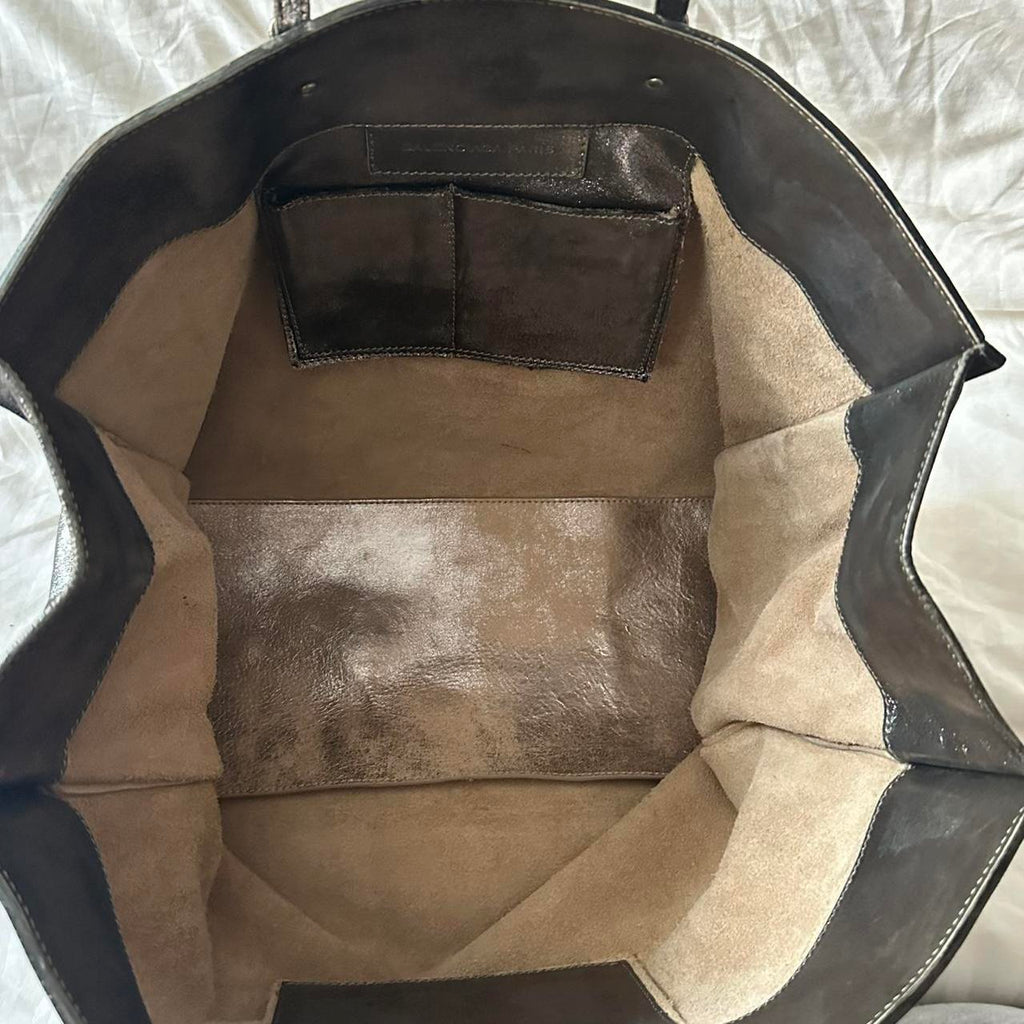 🔥 Authentic METALLIC BALENCIAGA PAPIER BAG Pre-owned 🔥