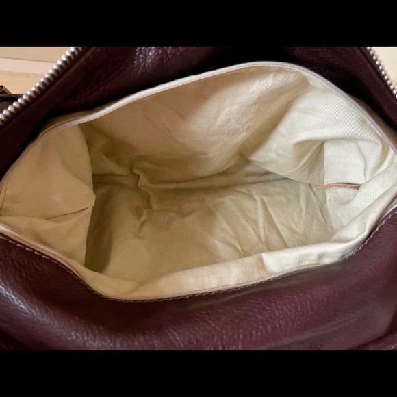 💯 Authentic Chloé Reddish Brown Genuine Leather Paddington Handbag – Like New 👜✨