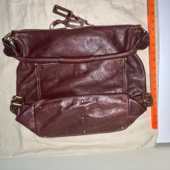 💯 Authentic Chloé Reddish Brown Genuine Leather Paddington Handbag – Like New 👜✨