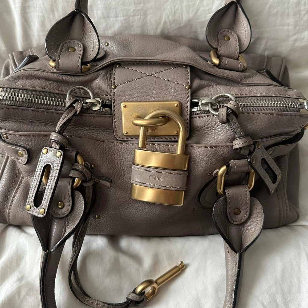 🔥 Authentic CHLOE PADDINGTON BAG SHOULDER BAG Pre-owned 🔥
