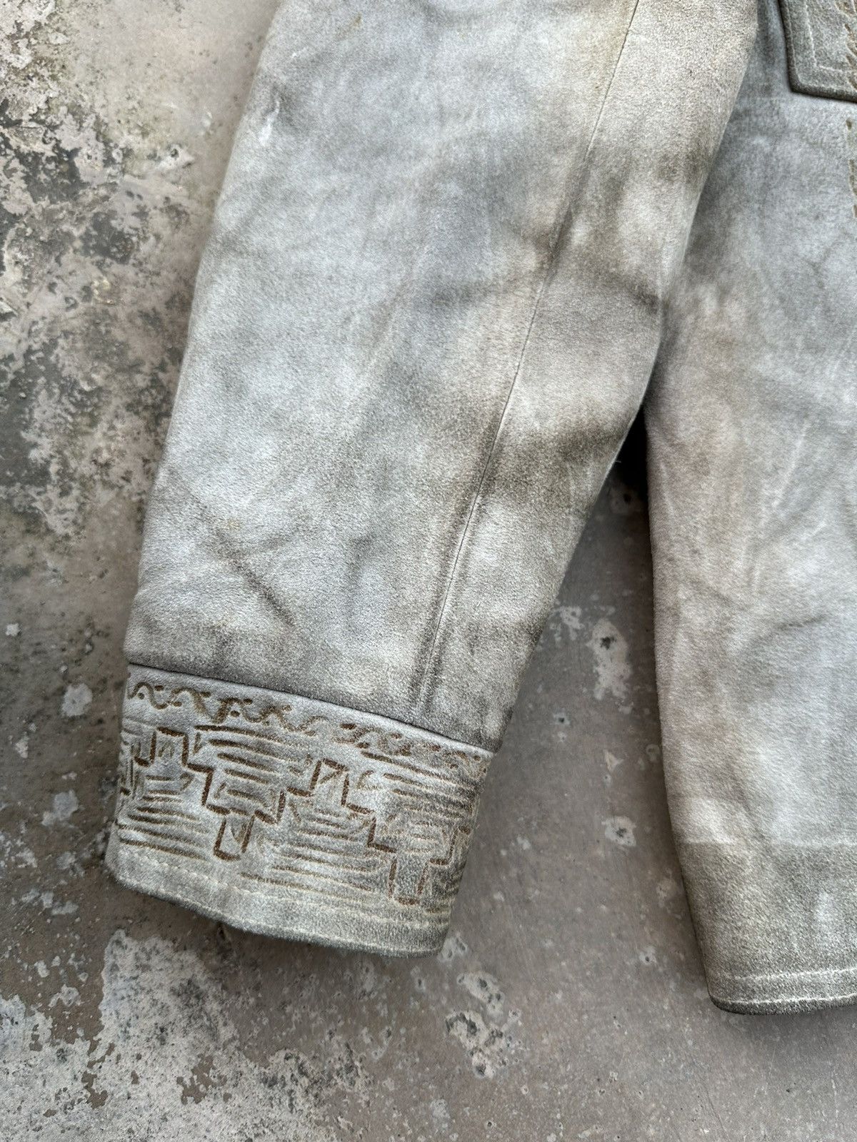 70’s Vintage Suede Leather American Heritage Native Jacket