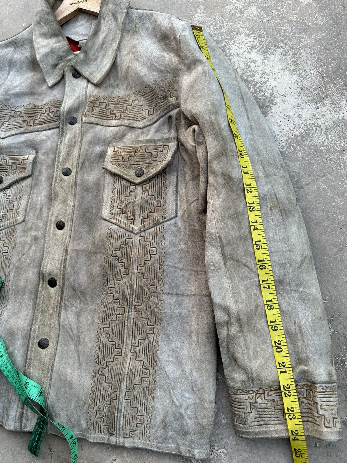 70’s Vintage Suede Leather American Heritage Native Jacket