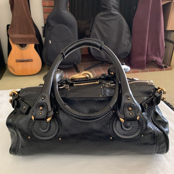 👜 CHLOÉ Leather Paddington Bag – Iconic Designer Classic 🗝️✨