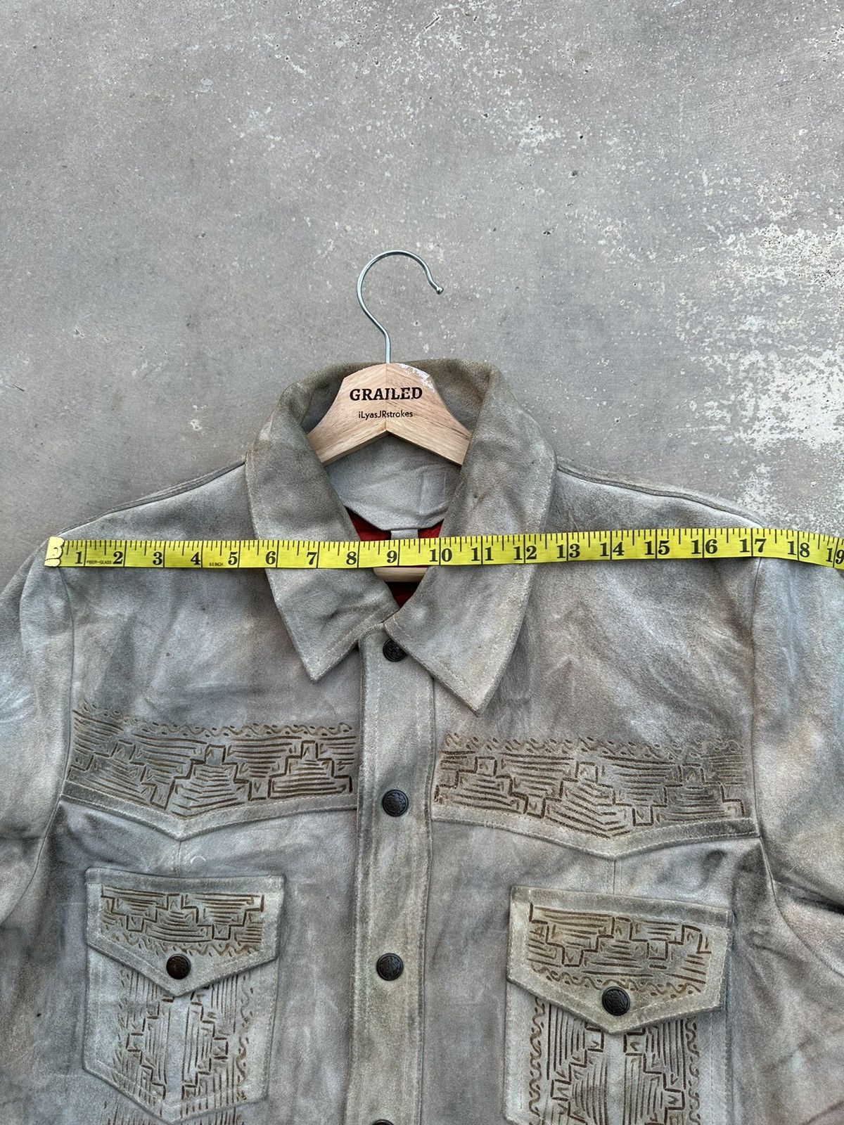 70’s Vintage Suede Leather American Heritage Native Jacket