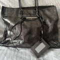 🔥 Authentic METALLIC BALENCIAGA PAPIER BAG Pre-owned 🔥