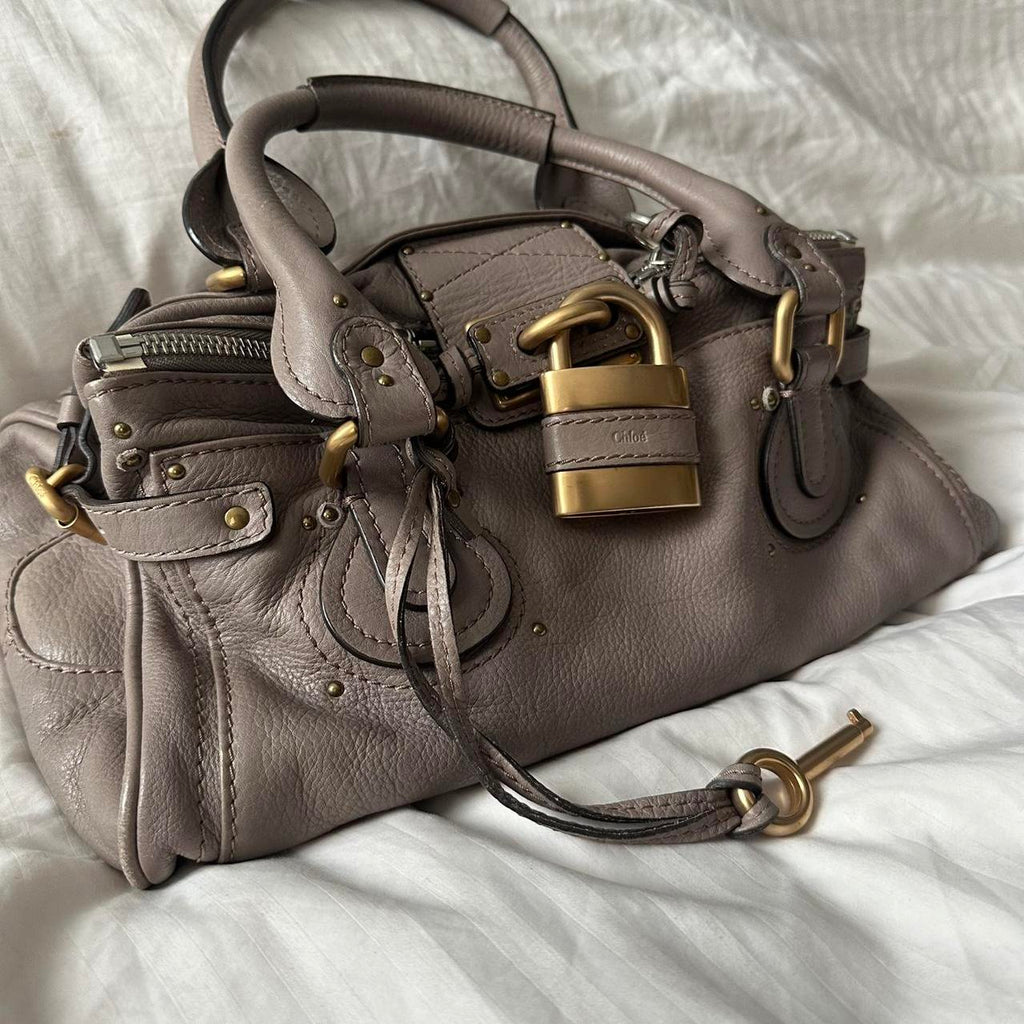 🔥 Authentic CHLOE PADDINGTON BAG SHOULDER BAG Pre-owned 🔥