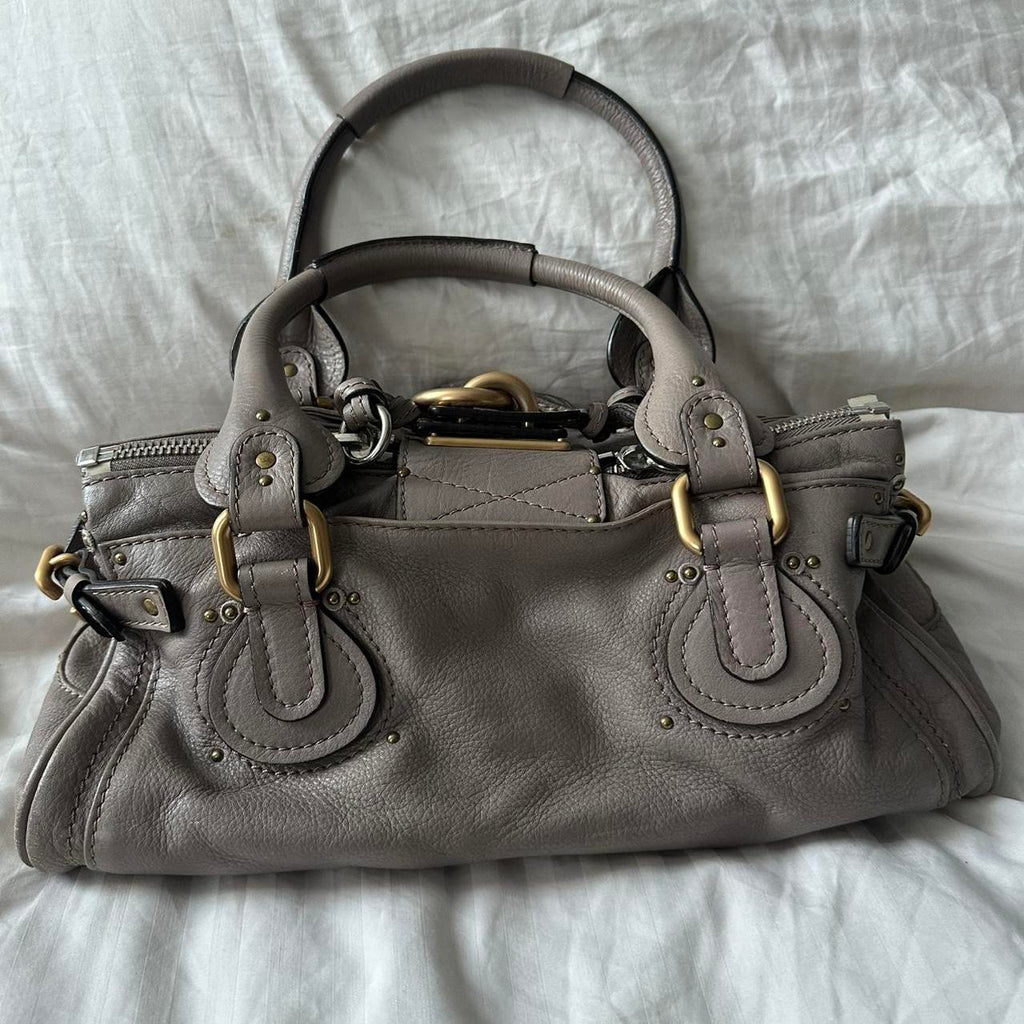 🔥 Authentic CHLOE PADDINGTON BAG SHOULDER BAG Pre-owned 🔥