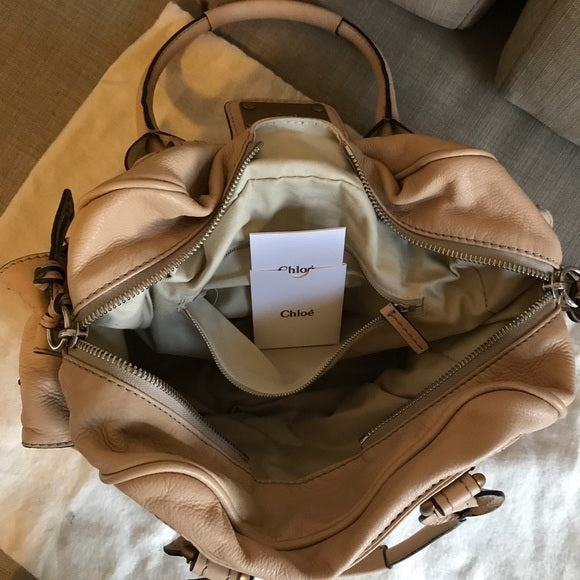👜 Authentic Chloé Paddington Bag – Classic Designer Handbag 🗝️✨